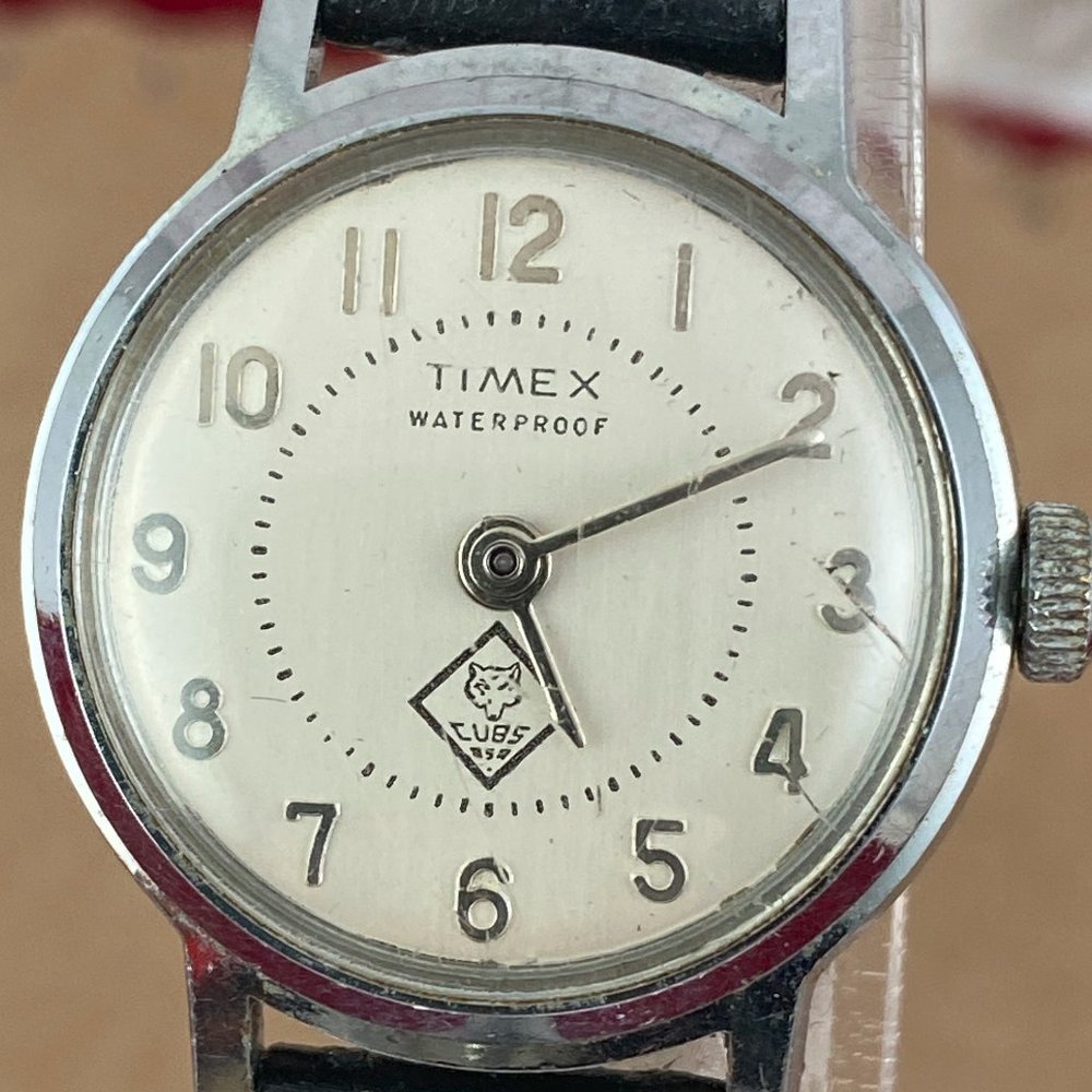Vintage Cub Scouts of America Original Timex 1950's Watch